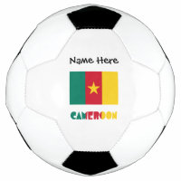 Cameroon and Cameroonian Flag Personalized