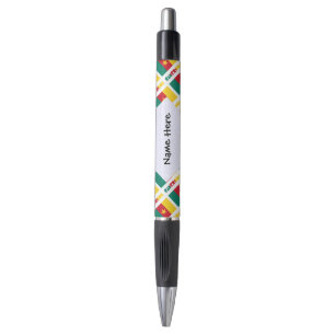 Cameroon and Cameroonian Flag Tiled Personalized  Pen