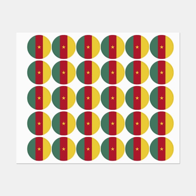 Cameroon flag (Sheet)