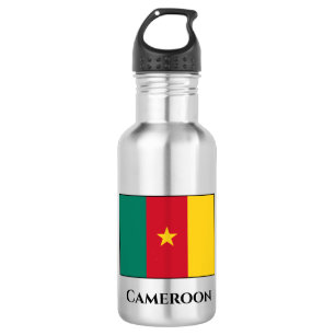 Cameroon Flag 532 Ml Water Bottle