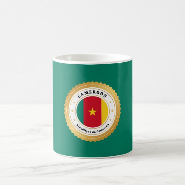 Cameroon Flag Coffee Mug (Center)