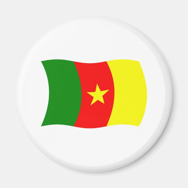 Cameroon Flag Magnet (Front)
