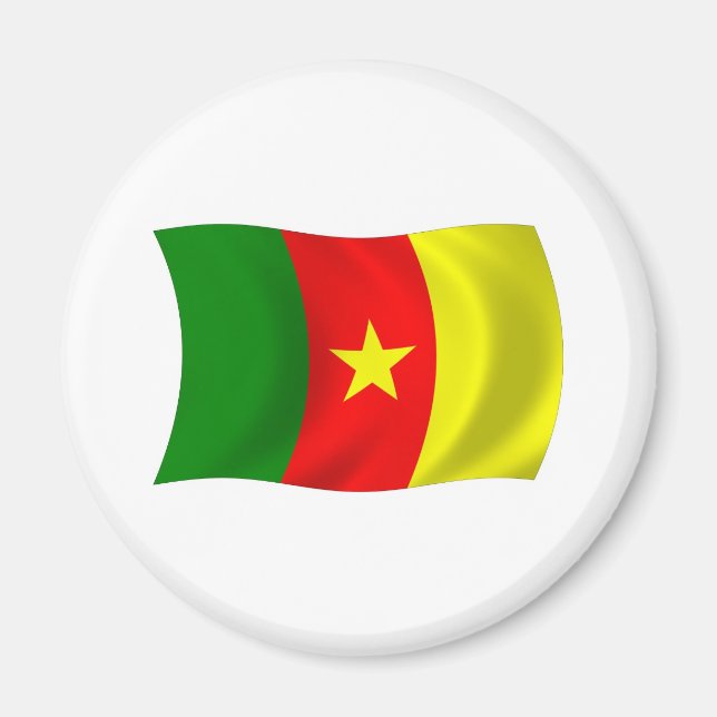 Cameroon Flag Magnet (Front)