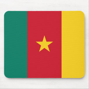 Cameroon Flag Mouse Pad
