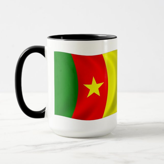 Cameroon Flag Mug (Left)
