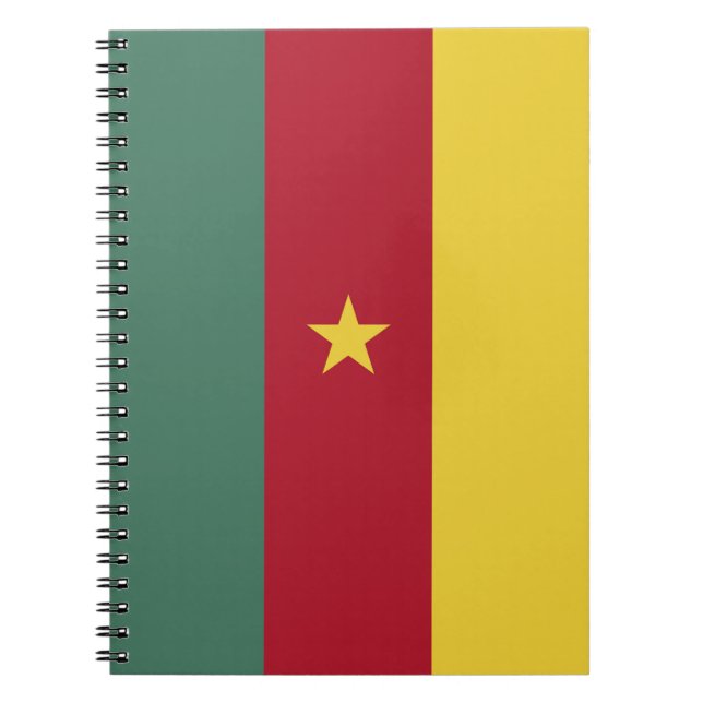 Cameroon flag notebook (Front)