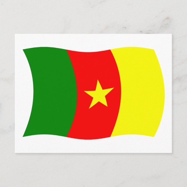 Cameroon Flag Postcard (Front)