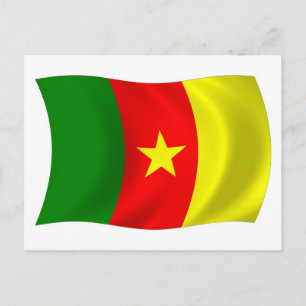 Cameroon Flag Postcard