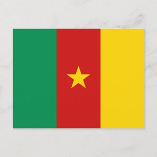 Cameroon Flag Postcard