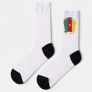 Cameroon flag socks