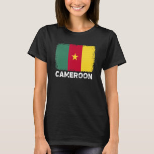 Cameroon Flag   Support Cameroonian People Women M T-Shirt