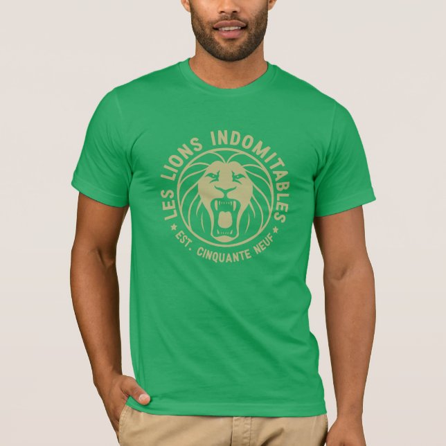 Cameroon Indominable Lions Soccer Tee (Front)