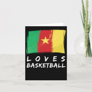 Cameroon Loves Basketball  Card