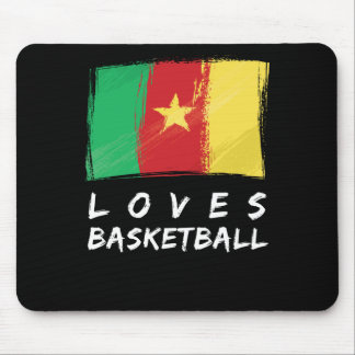 Cameroon Loves Basketball Mouse Pad