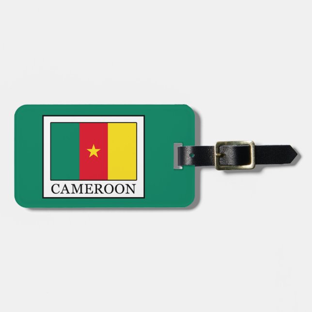 Cameroon Luggage Tag (Front Horizontal)
