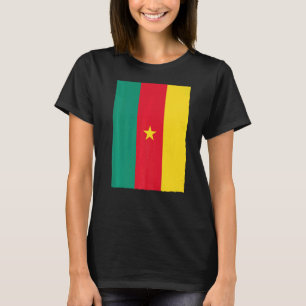 Cameroon Retro Vintage National Flag Cameroon T-Shirt