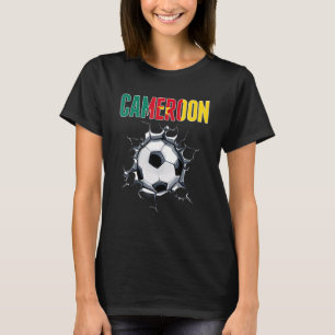 Cameroon Soccer Fans - Cameroonian Football In Cra T-Shirt