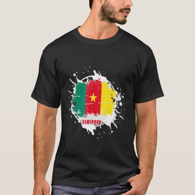 Cameroon Splash T-Shirt (Front)