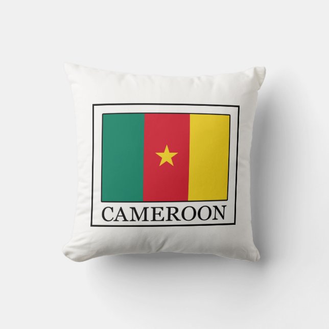 Cameroon Throw Pillow (Front)