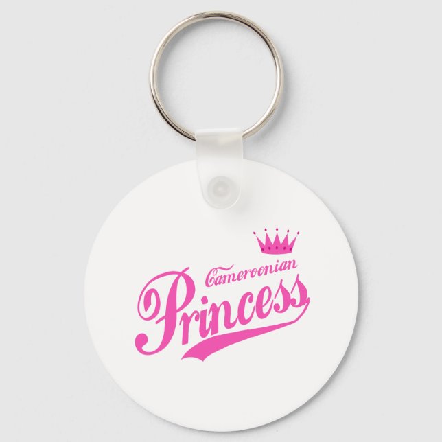 Cameroonian Princess Keychain (Front)