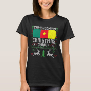 Cameroun Drapeau Cameroun Sweat de Noël camerounai