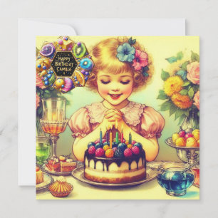 CAMILLA ~ Birthday Card ~ Sweet Girl ~