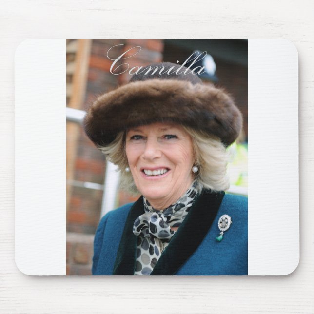 Camilla Duchess of Cornwall Mouse Pad (Front)