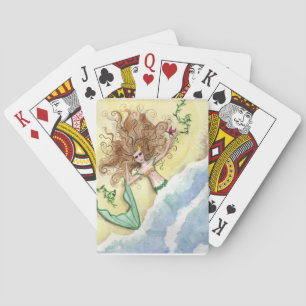 Camille Grimshaw Washed Up Mermaid Playing Cards