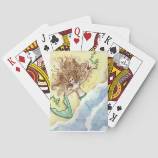 Camille Grimshaw Washed Up Mermaid Playing Cards