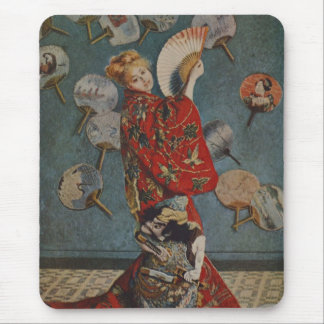 Camille Monet in Japanese Costume by Claude Monet Mouse Pad