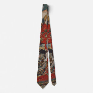 Camille Monet in Japanese Costume by Claude Monet Tie