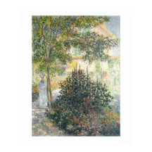 Camille Monet in the Garden at Argenteuil (1876)