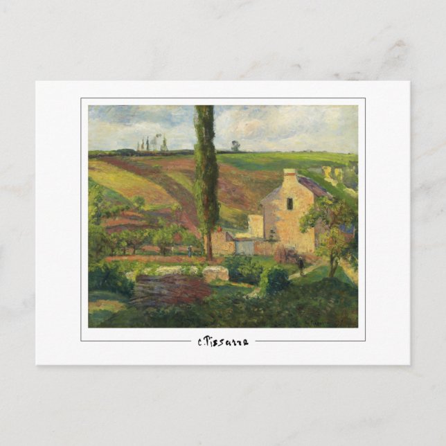Camille Pissarro #521-2 - Fine Art Postcard (Front)