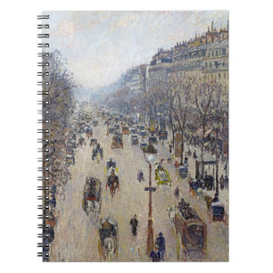 Camille Pissarro - Boulevard Montmartre, morning Notebook