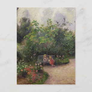 Camille Pissarro   Garden at the Hermitage Postcard
