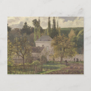 Camille Pissarro House in the Hermitage, Pontois Postcard