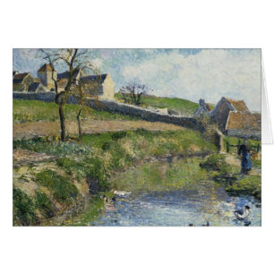 Camille Pissarro   la ferme chez Osny, 1883
