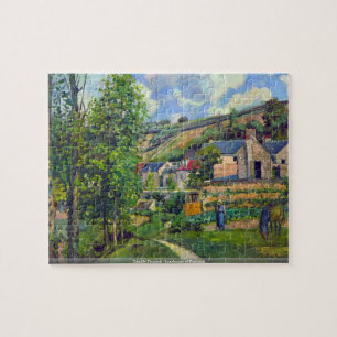 Camille Pissarro - paysage au puzzle de Pontoise