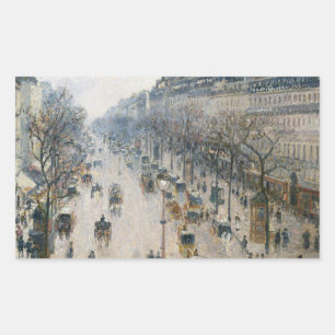Camille Pissarro - The Boulevard Montmartre Sticker