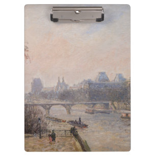Camille Pissarro - The Seine and the Louvre Clipboard