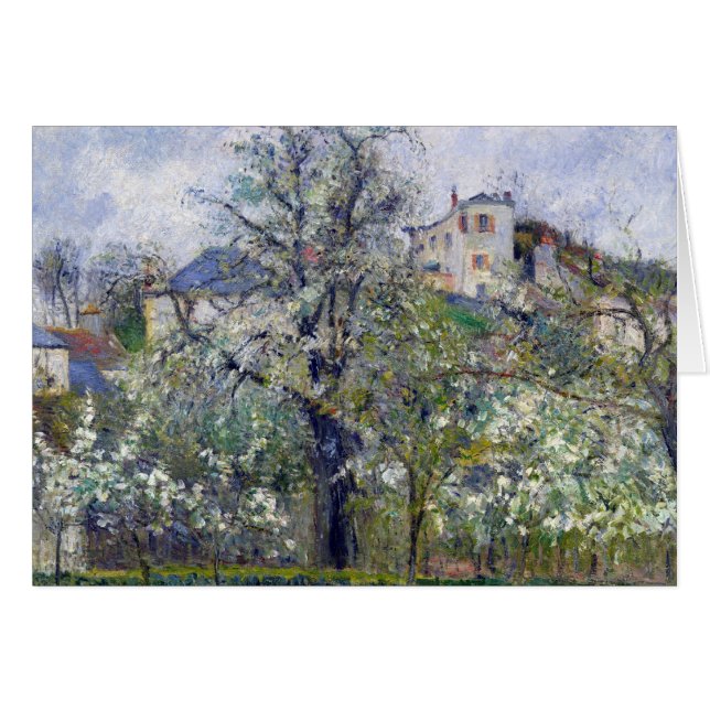 Camille Pissarro | The Vegetable Garden with Trees (Front Horizontal)