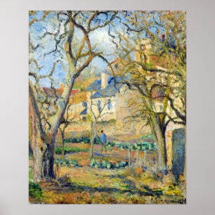 Camille Pissarro Vegetable Garden Poster