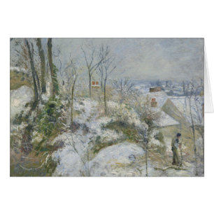Camille Pissarro - Warren lapin à Pontoise, Neige
