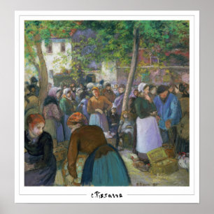 Camille Pissarro Zedign Art Poster #2