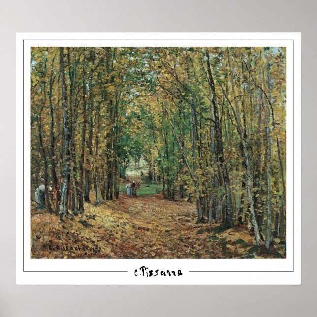 Camille Pissarro Zedign Art Poster #22 (Front)