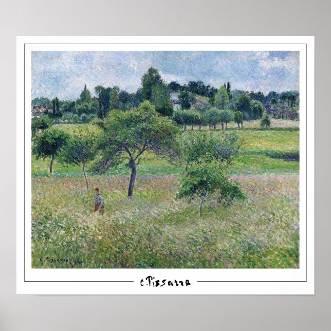 Camille Pissarro Zedign Art Poster #309-2 (Front)