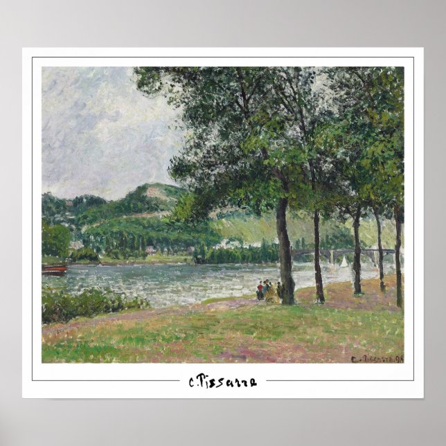 Camille Pissarro Zedign Art Poster #326-2 (Front)