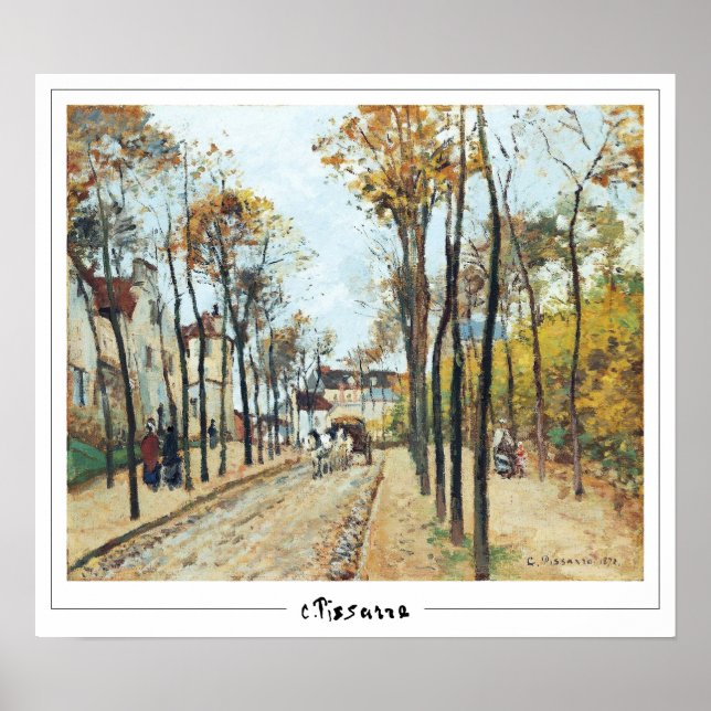 Camille Pissarro Zedign Art Poster #554 (Front)