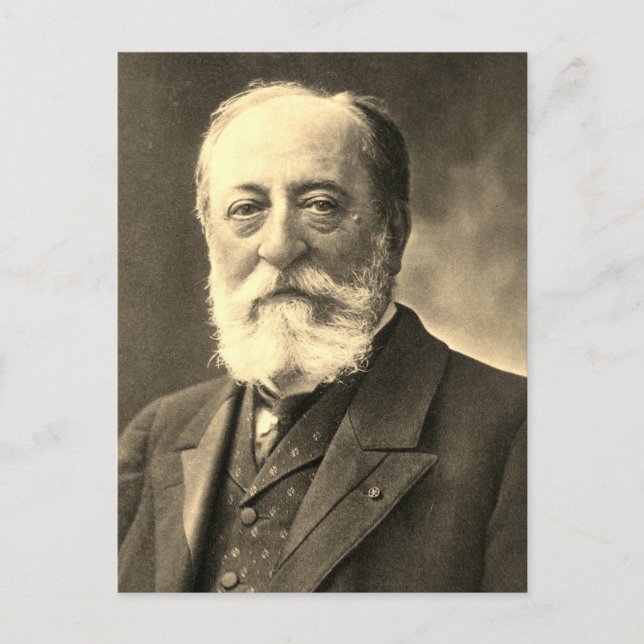 Camille Saint-Saëns (Nadar, photographer) Postcard (Front)
