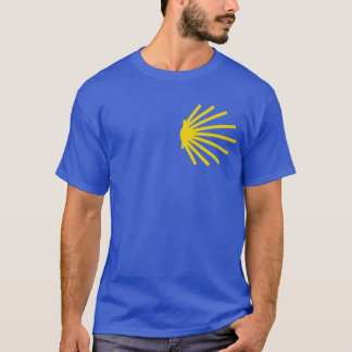 Camino De Sago Yellow Shellrail Marker T-Shirt